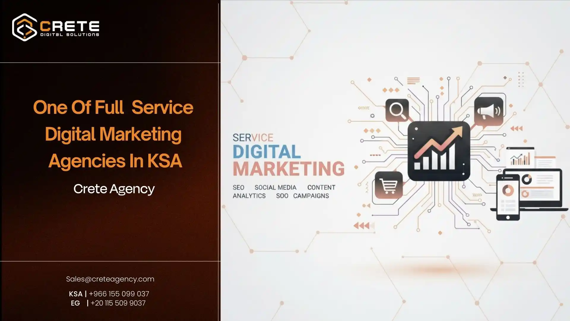 Crete One Of Full Service Digital Marketing Agencies In KSA